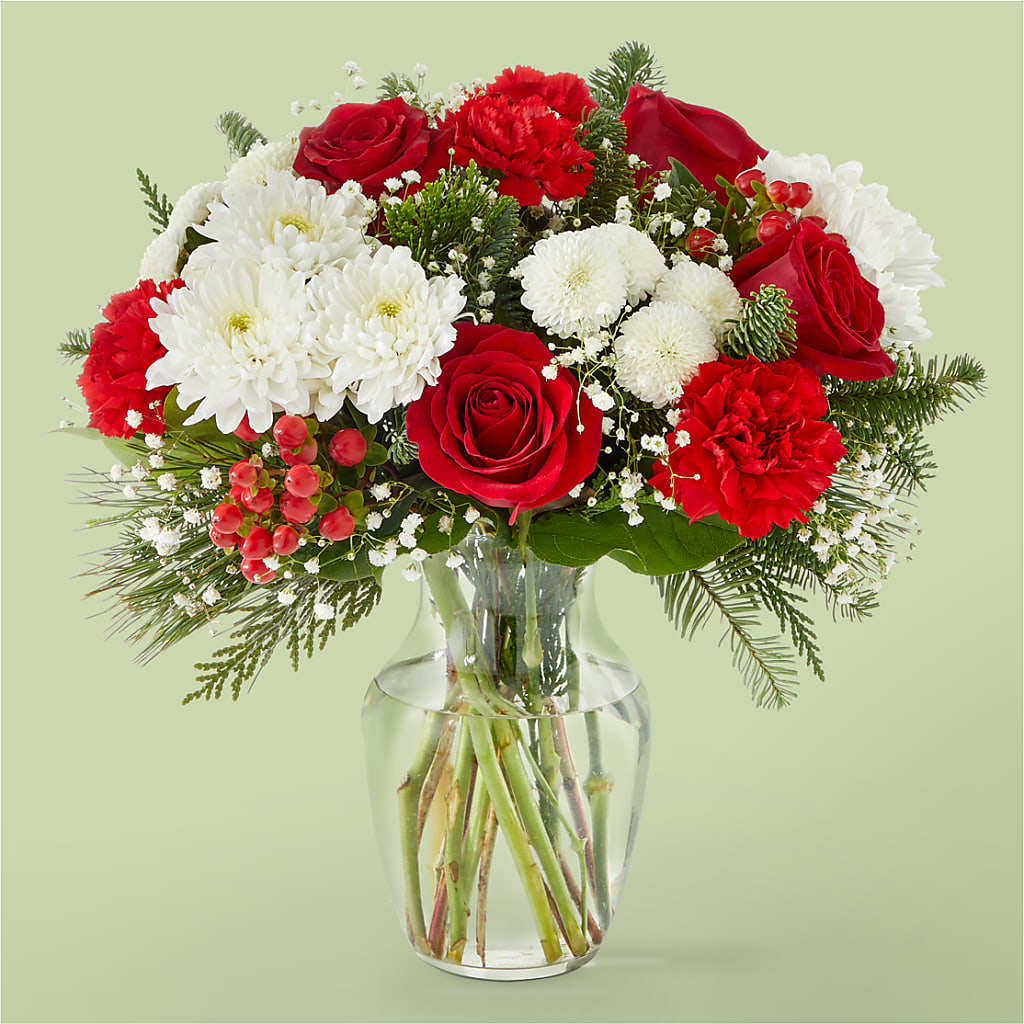 Chance of Flurries Bouquet – Burns Florist, Hanceville AL