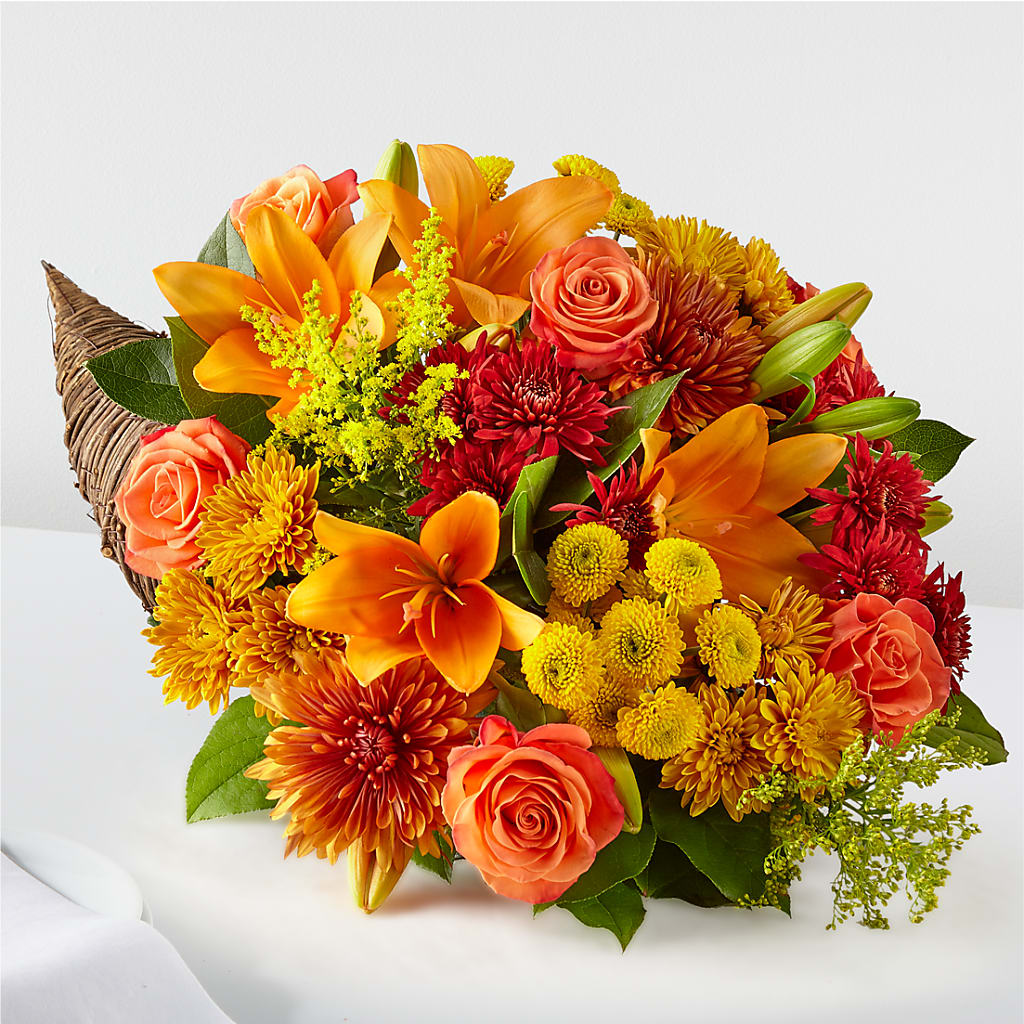 Feast of Color Cornucopia – Burns Florist, Hanceville AL