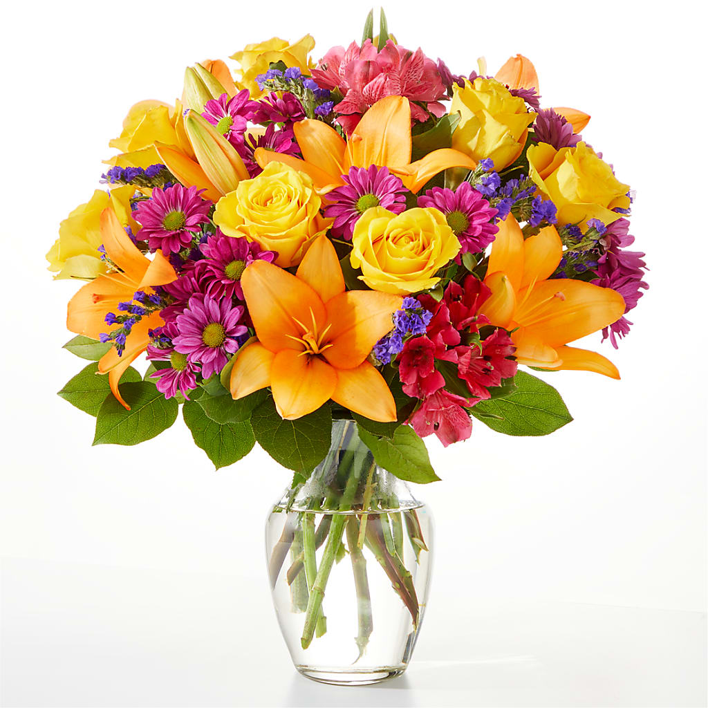 Colorful Visions Bouquet – Burns Florist, Hanceville AL