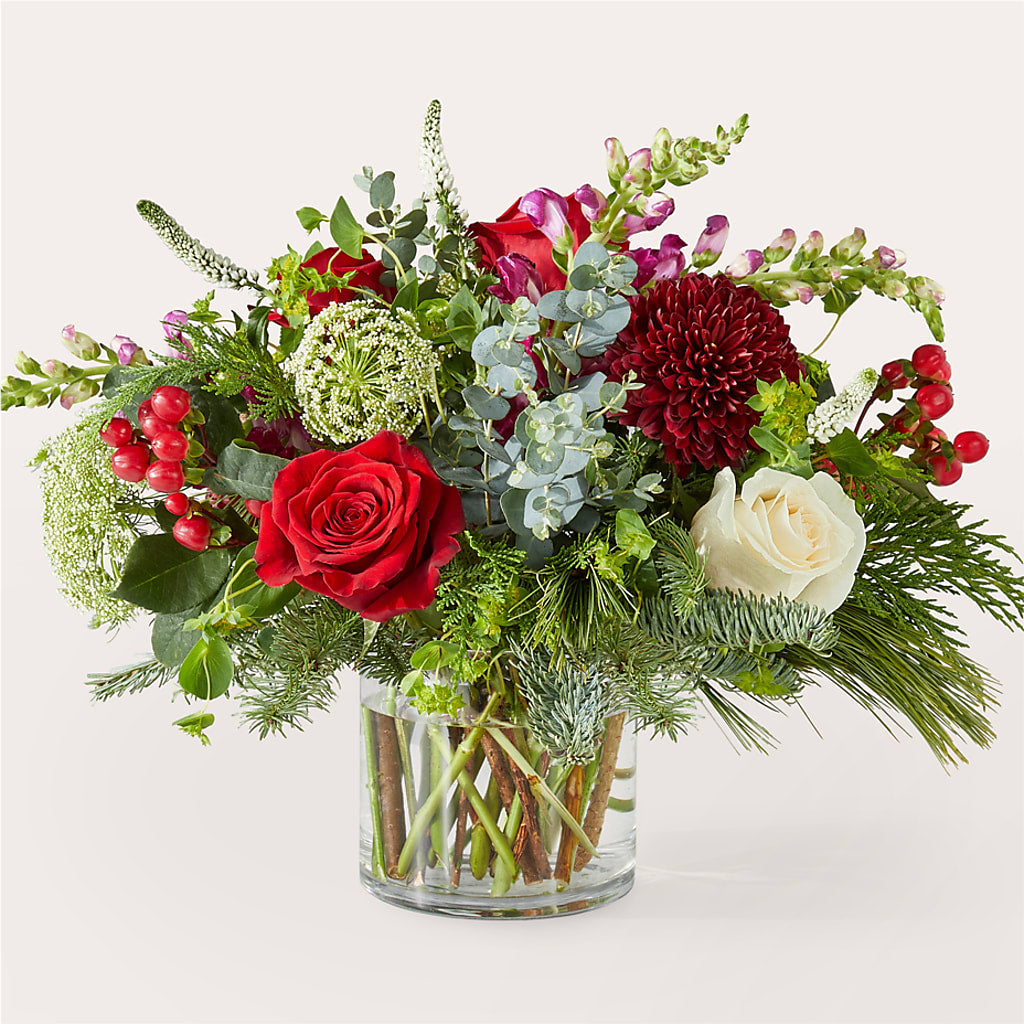 Cranberry Fizz Bouquet – Burns Florist, Hanceville AL