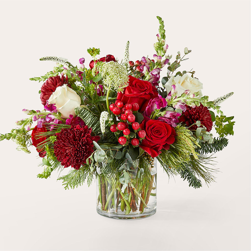 Cranberry Fizz Bouquet – Burns Florist, Hanceville AL