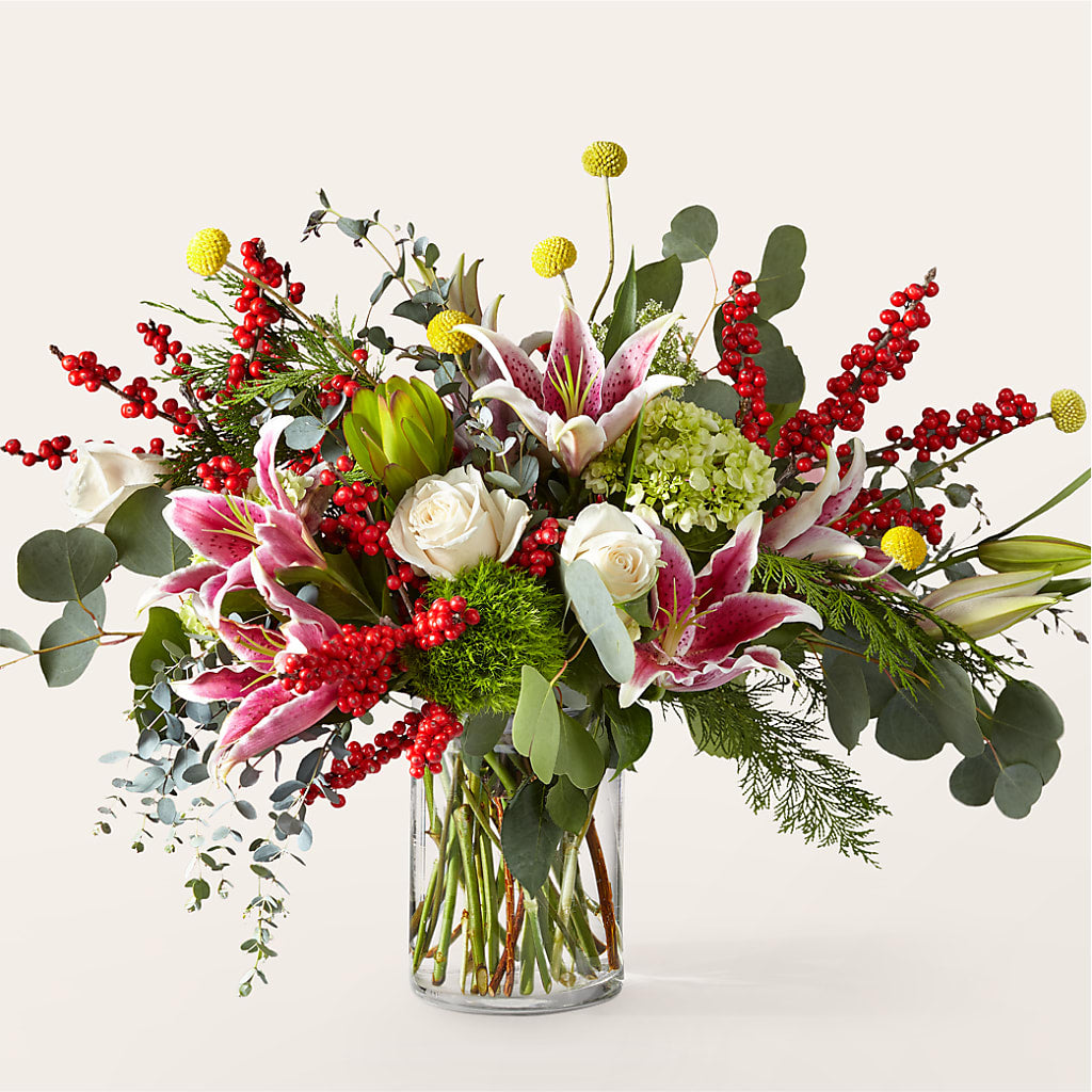 Berry & Bright Bouquet – Burns Florist, Hanceville AL