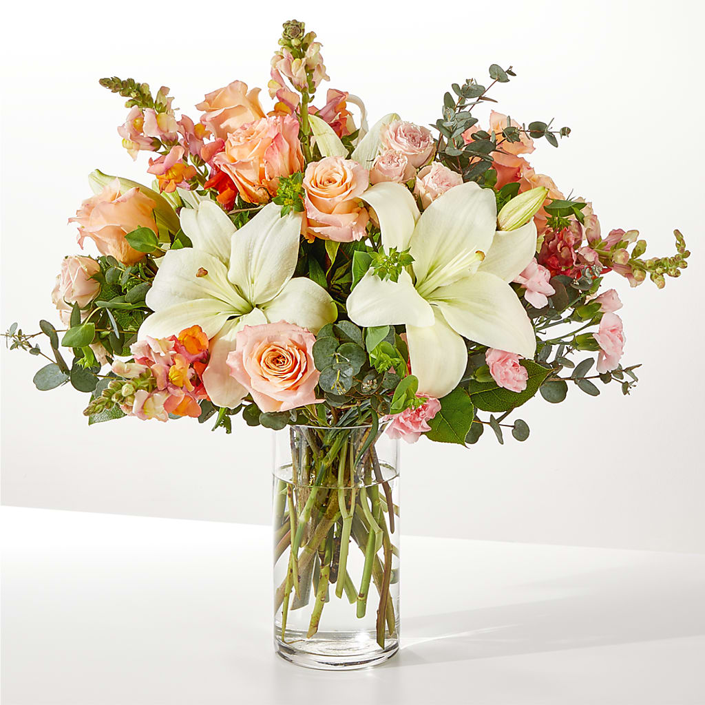 Grapefruit Splash Bouquet – Burns Florist, Hanceville AL