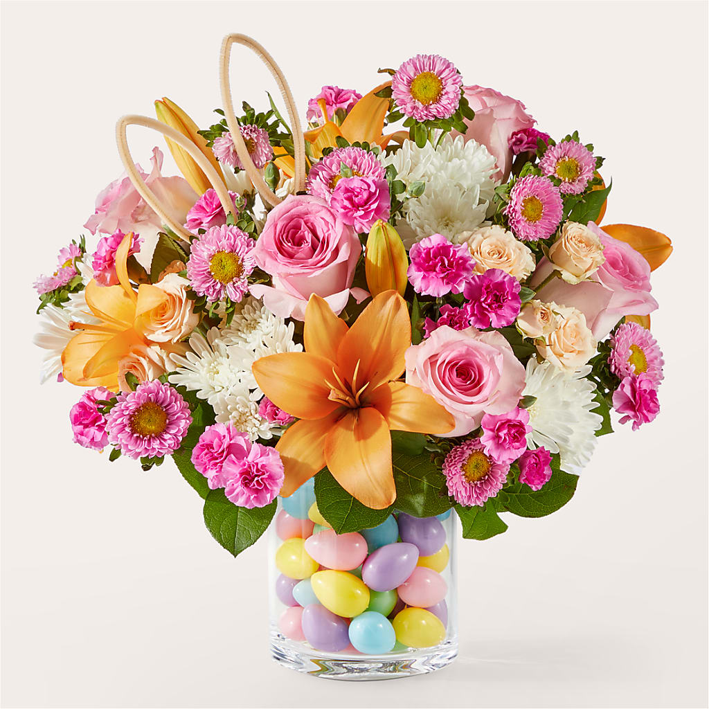 Hop to It Bouquet – Burns Florist, Hanceville AL