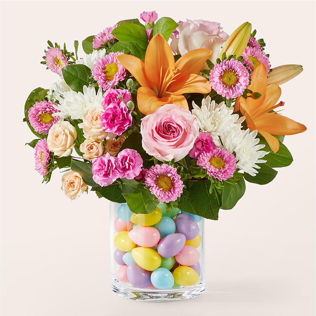 Hop to It Bouquet – Burns Florist, Hanceville AL
