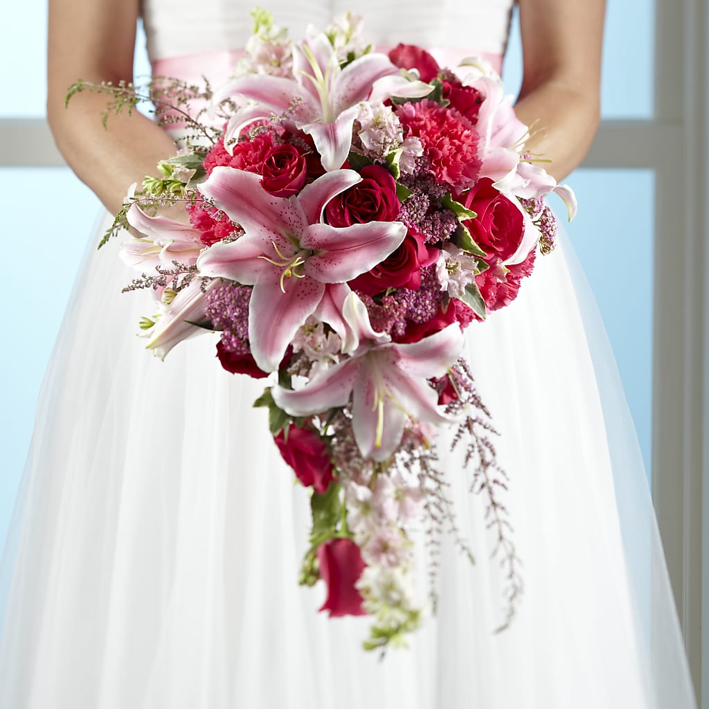 Lily & Rose Bouquet – Burns Florist, Hanceville AL