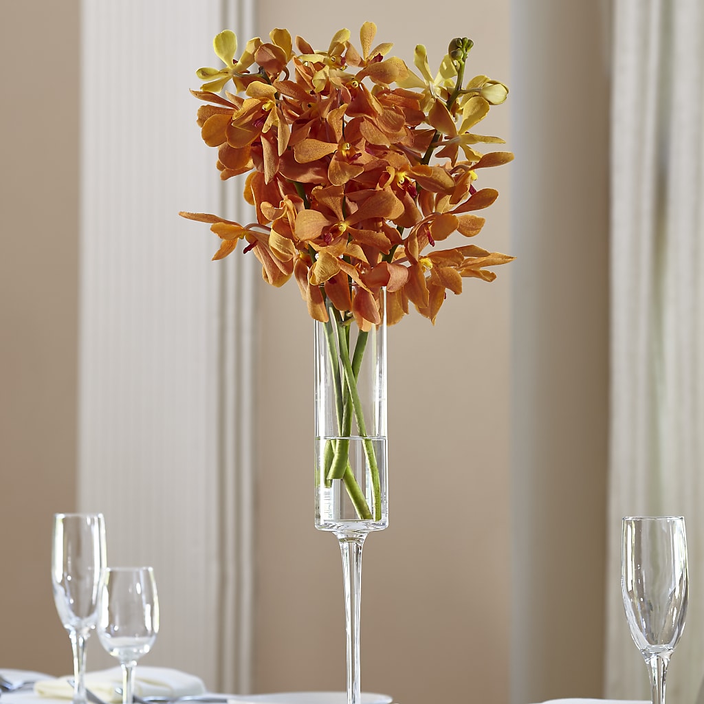Orange Mokara Bouquet – Burns Florist, Hanceville AL
