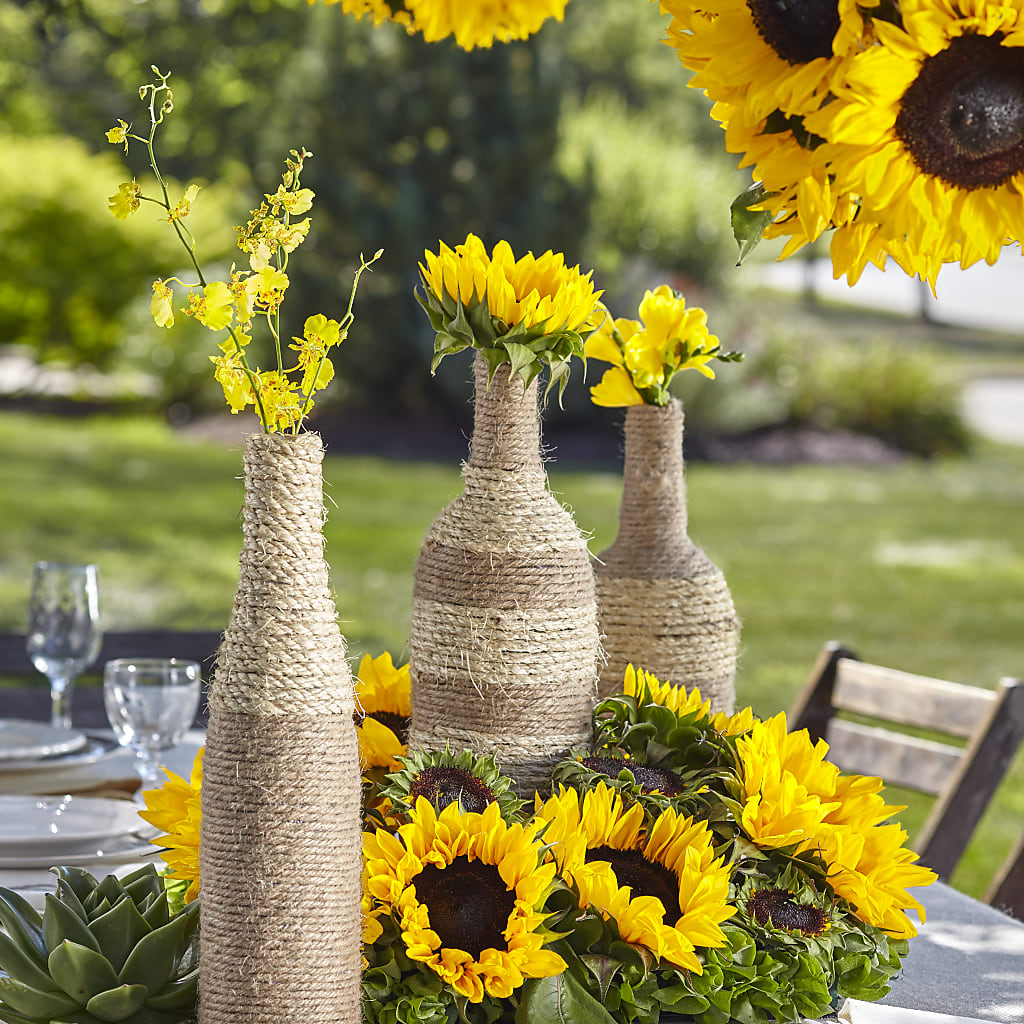 Sublime Garden Centerpiece – Burns Florist, Hanceville AL