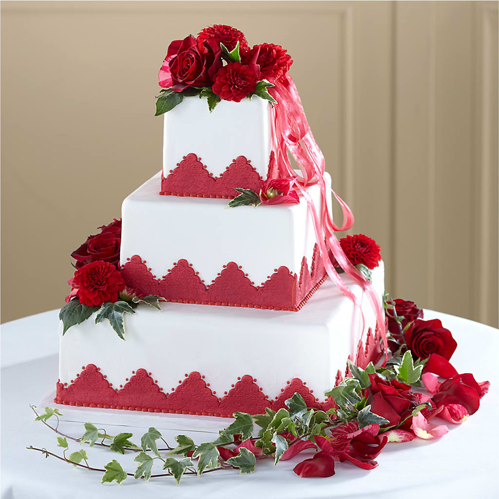Forever Happiness Cake Decor – Burns Florist, Hanceville AL