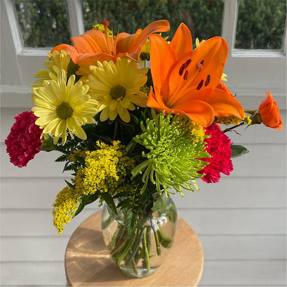 Bold & Bright – A Florist Original –  Burns Florist, Hanceville AL