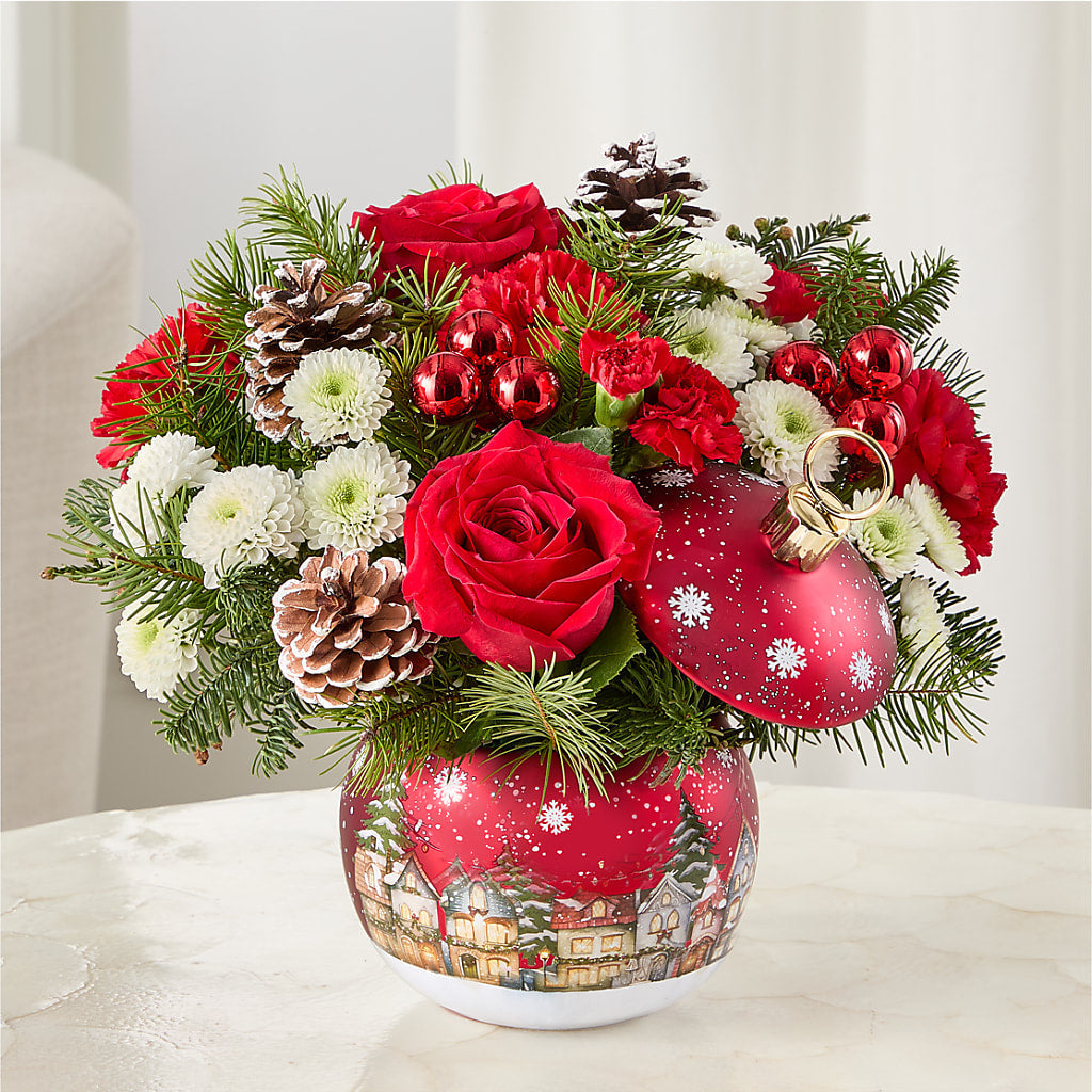 Christmas Carols Ornament –  Burns Florist, Hanceville AL