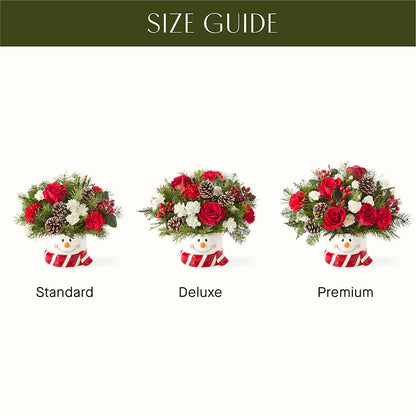 Jolly Snowman Bouquet –  Burns Florist, Hanceville AL