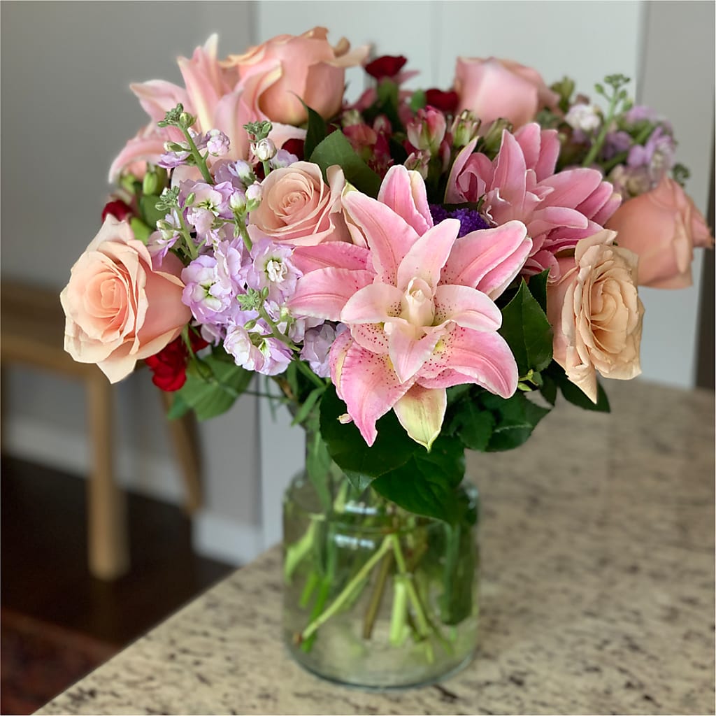 Romantique Bouquet –  Burns Florist, Hanceville AL