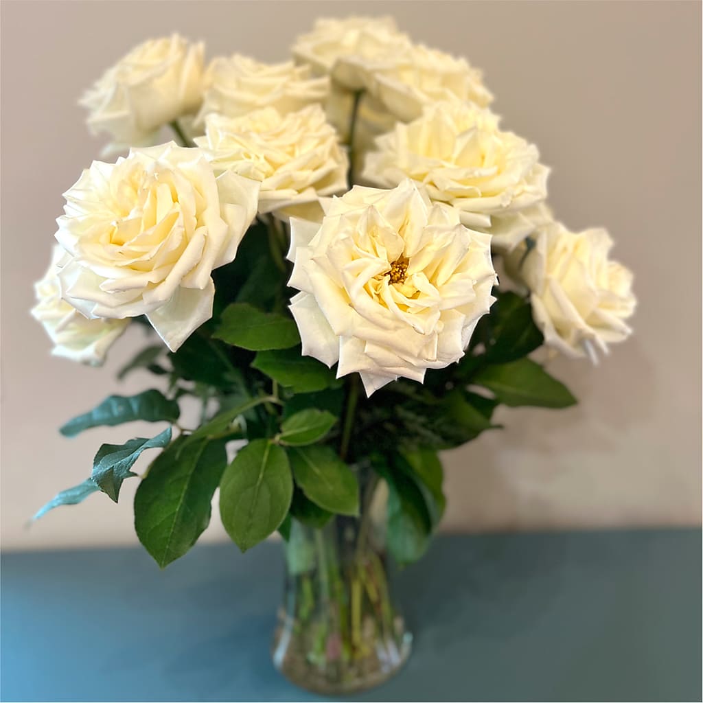 Long Stem Yellow Rose Bouquet –  Burns Florist, Hanceville AL