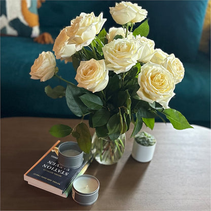 Long Stem Yellow Rose Bouquet –  Burns Florist, Hanceville AL