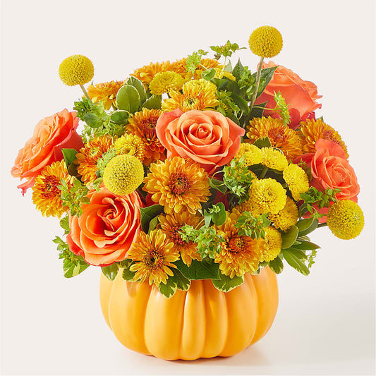 Gourdgeous Pumpkin –  Burns Florist, Hanceville AL