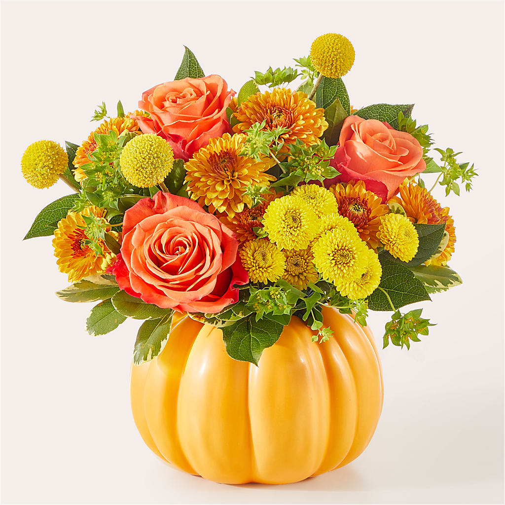 Gourdgeous Pumpkin –  Burns Florist, Hanceville AL