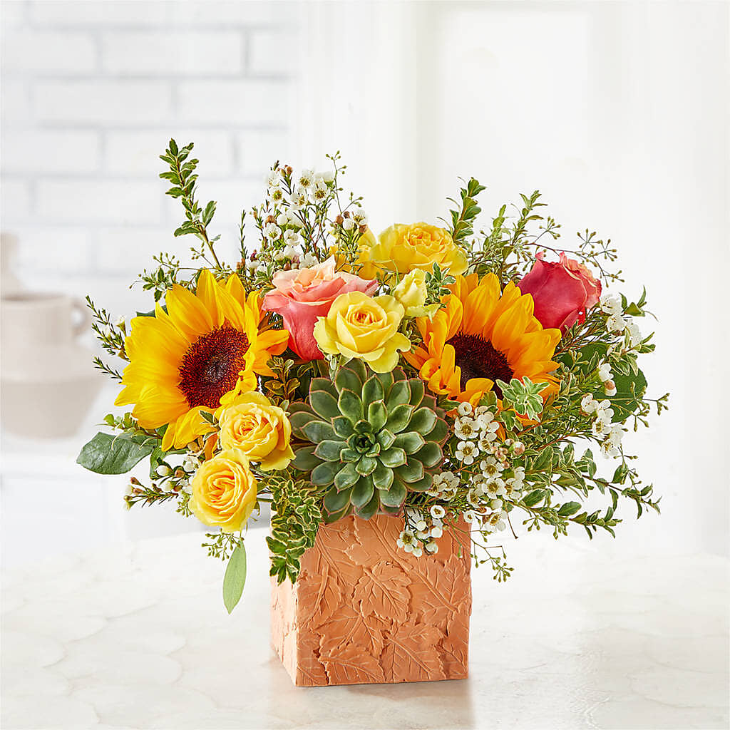 Sunflower Season Bouquet –  Burns Florist, Hanceville AL