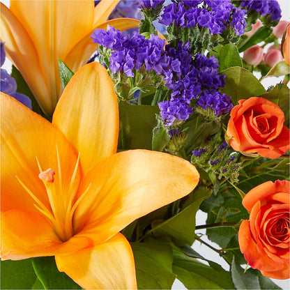 Radiant Citrus Bouquet –  Burns Florist, Hanceville AL