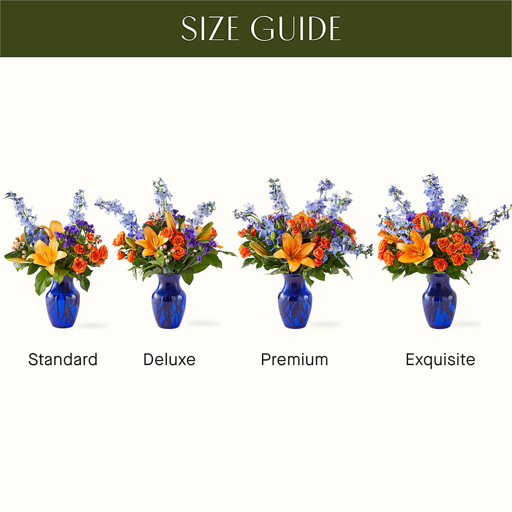 Radiant Citrus Bouquet –  Burns Florist, Hanceville AL