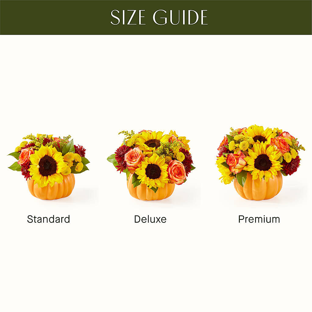 Golden Gourd Pumpkin Bouquet –  Burns Florist, Hanceville AL