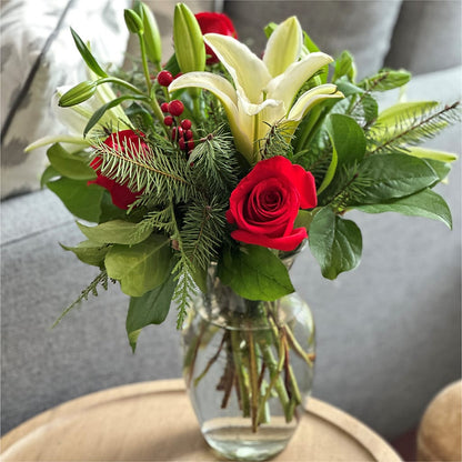 Sparkling Snowflakes Bouquet –  Burns Florist, Hanceville AL