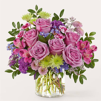 Glass Half Full Bouquet –  Burns Florist, Hanceville AL