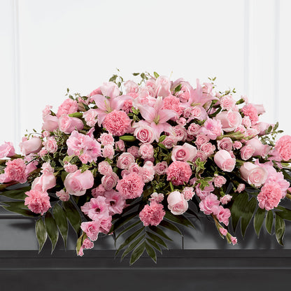 Garden of Comfort Casket Spray (Standard) –  Burns Florist, Hanceville AL