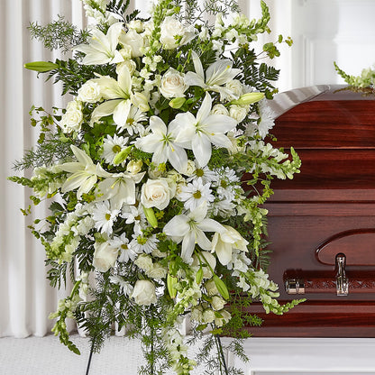 Loving Thoughts Standing Spray –  Burns Florist, Hanceville AL