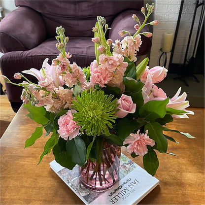 Pretty in Pink Bouquet –  Burns Florist, Hanceville AL