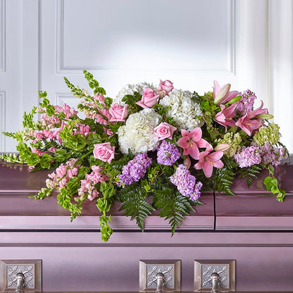 Life's Gratitude Casket Spray –  Burns Florist, Hanceville AL