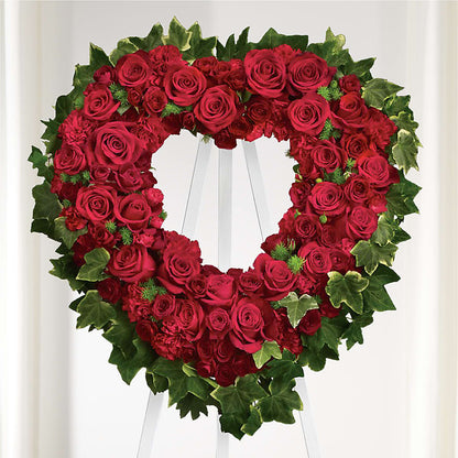 Wholehearted Standing Spray –  Burns Florist, Hanceville AL