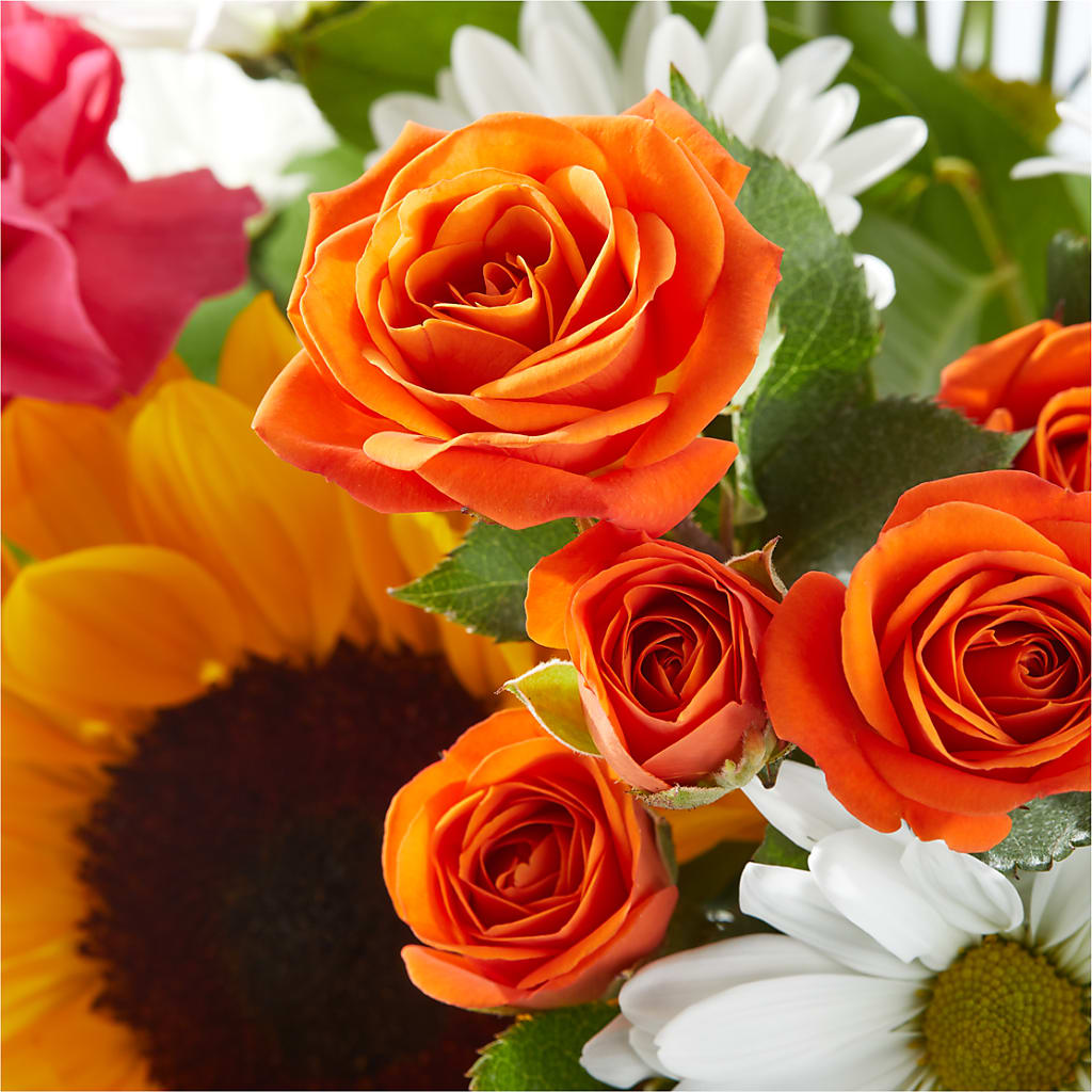 Sun-drenched Blooms Bouquet –  Burns Florist, Hanceville AL