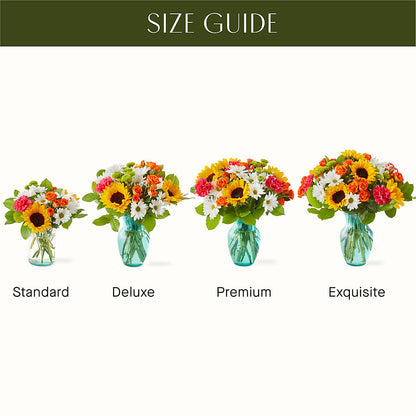 Sun-drenched Blooms Bouquet –  Burns Florist, Hanceville AL