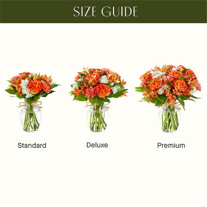 Apricot Glow Bouquet –  Burns Florist, Hanceville AL