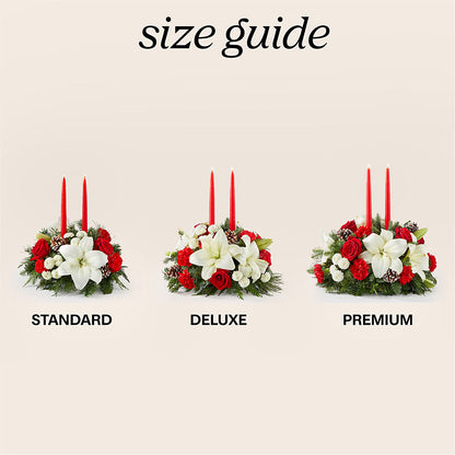 Seasonal Festivities Centerpiece –  Burns Florist, Hanceville AL