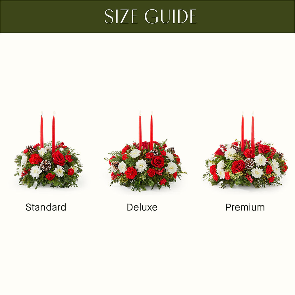 Holiday Soiree Centerpiece –  Burns Florist, Hanceville AL