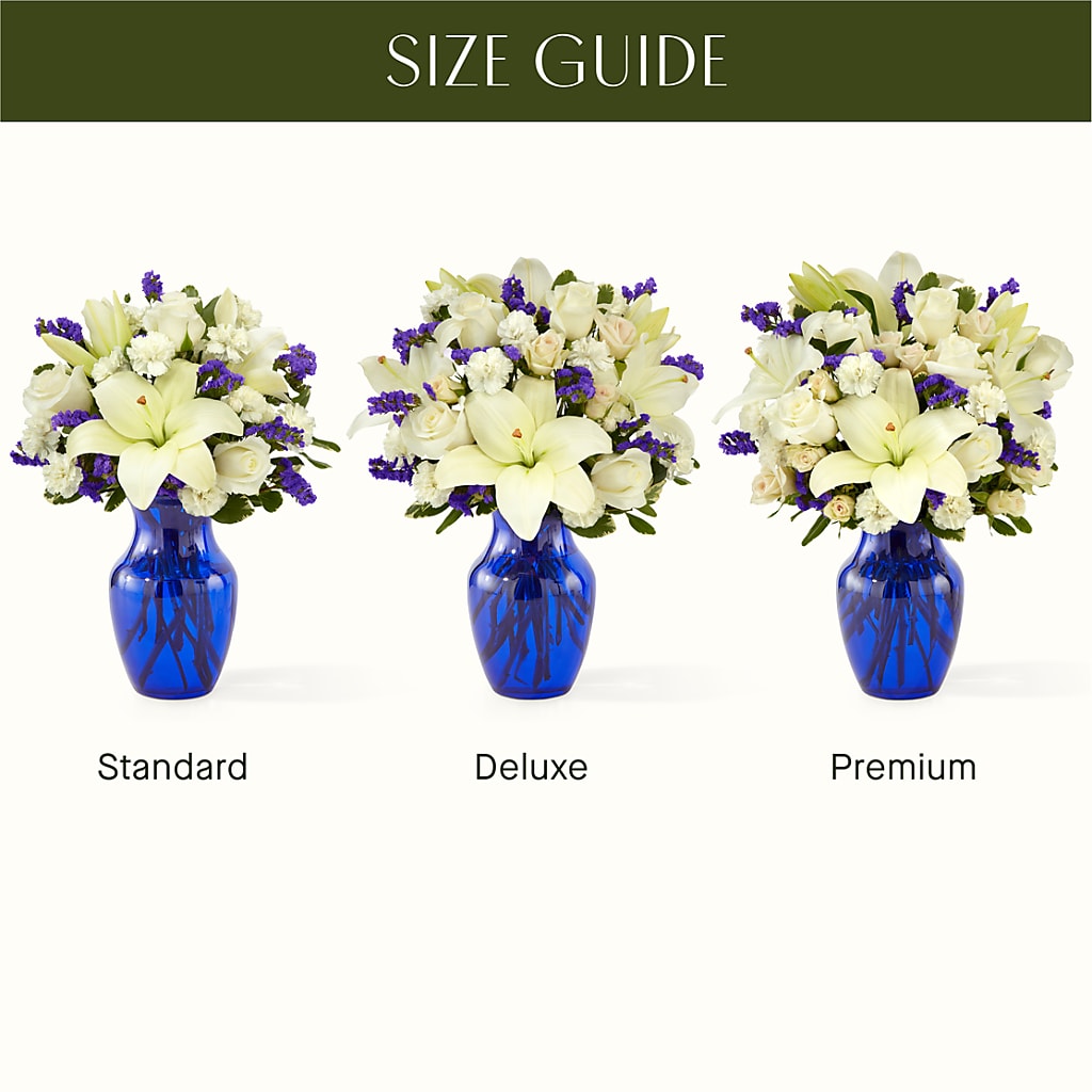 Sapphire Rush Bouquet –  Burns Florist, Hanceville AL