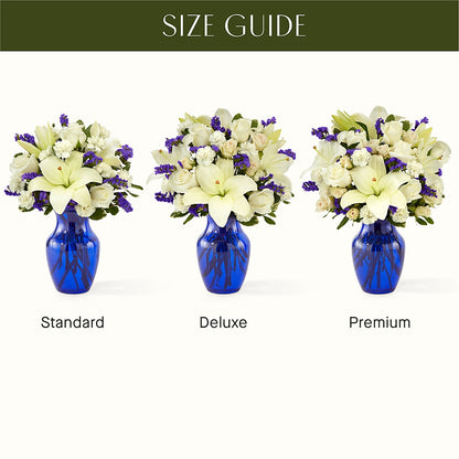 Sapphire Rush Bouquet –  Burns Florist, Hanceville AL
