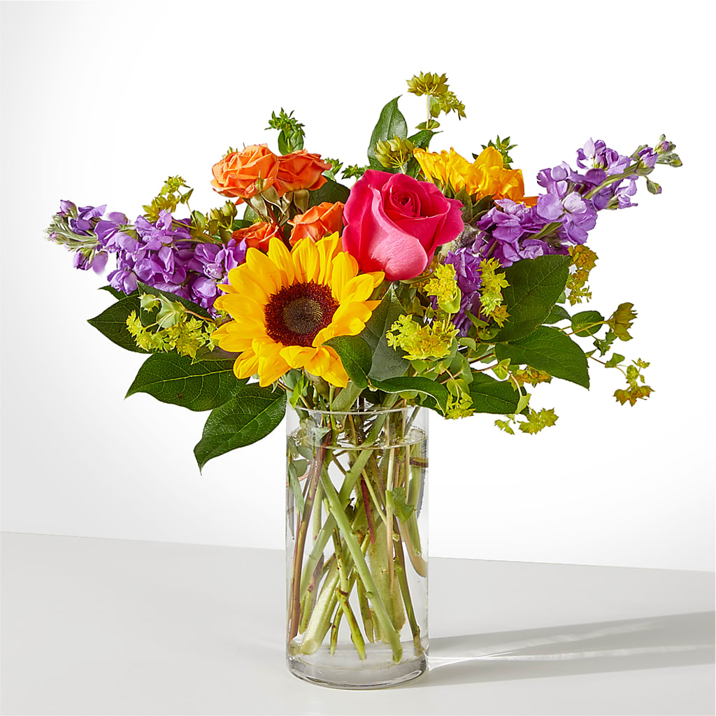 Vibrant Greetings Bouquet –  Burns Florist, Hanceville AL