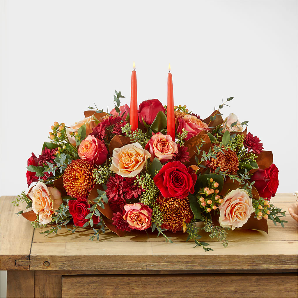 Gather Near Centerpiece –  Burns Florist, Hanceville AL