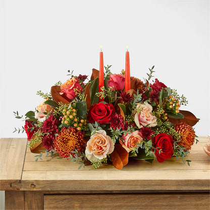 Gather Near Centerpiece –  Burns Florist, Hanceville AL