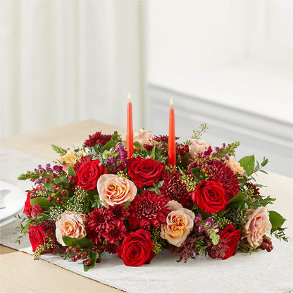 Most Thankful Centerpiece –  Burns Florist, Hanceville AL