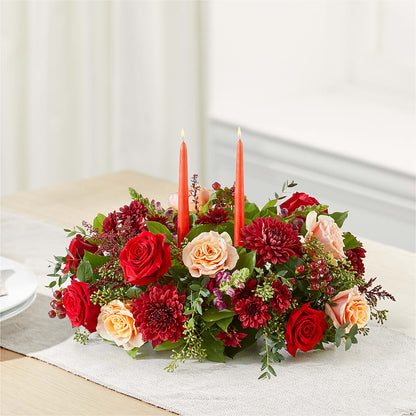 Most Thankful Centerpiece –  Burns Florist, Hanceville AL