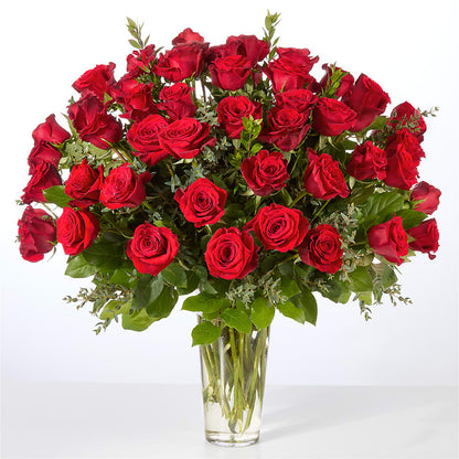 Forever Yours Fifty Stem Red Rose Bouquet –  Burns Florist, Hanceville AL