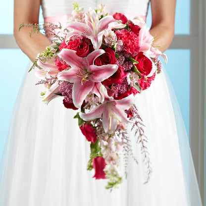 Lily & Rose Bouquet –  Burns Florist, Hanceville AL