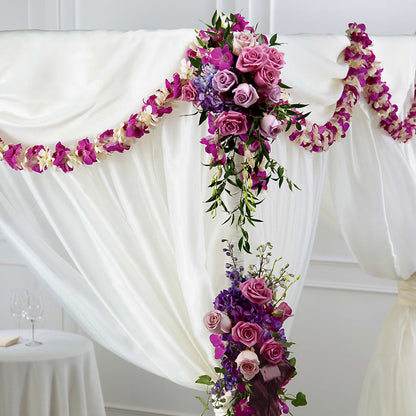 Color & Light Chuppah Decor –  Burns Florist, Hanceville AL