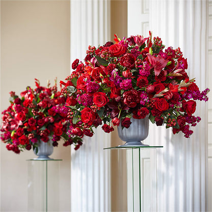 Love & Honor Arrangement –  Burns Florist, Hanceville AL